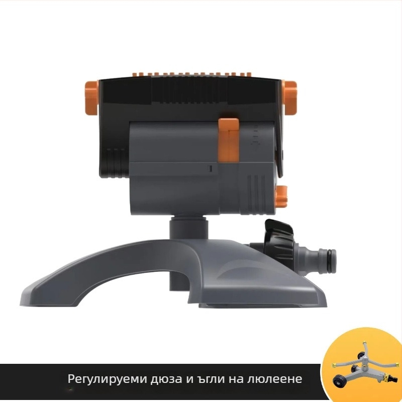 Автоматична въртяща се пръскачка за поливане – 16-отворова пластмасова, бързо свързване, за градина