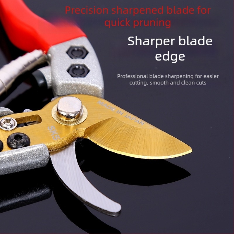 Подрязващи ножици Eagle-Beak за плодови дървета, орлов клюн дизайн, удебелени остриета