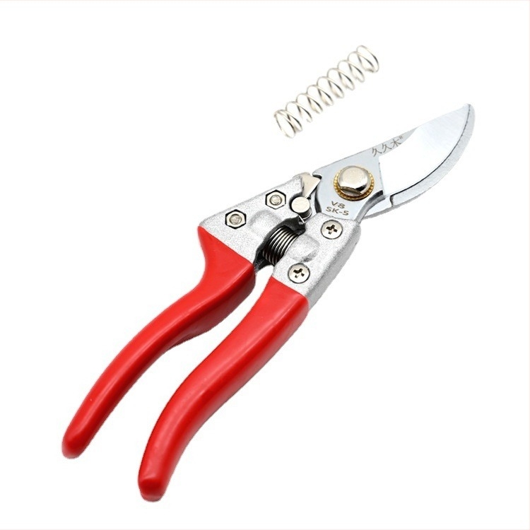 V8 Подрязващи ножици за градина с въглеродна стомана SK-5, острието 55 мм, диаметър на рязане 22 мм