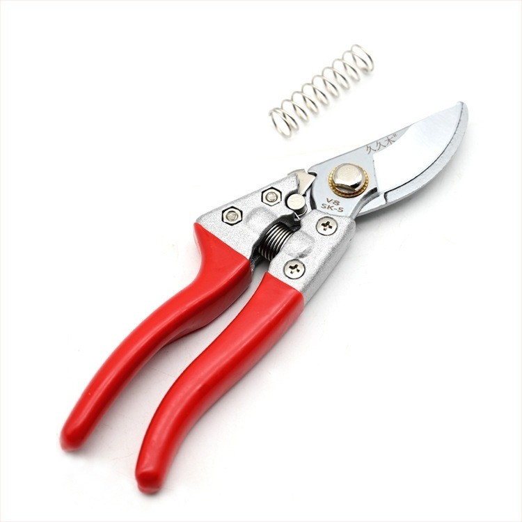 V8 Подрязващи ножици за градина с въглеродна стомана SK-5, острието 55 мм, диаметър на рязане 22 мм