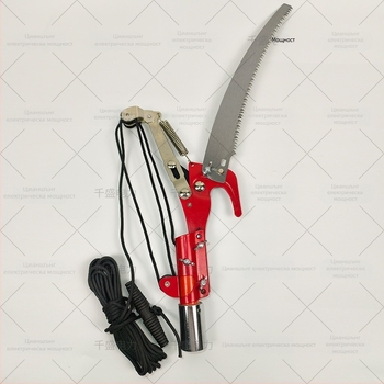 Телескопични изолирани ножици за високи клони с лезвие от 65Mn и диаметър на рязане 30 мм, дръжка от епоксидна смола