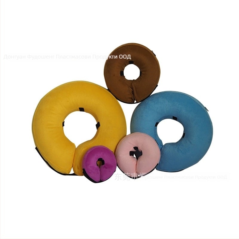 Подуваем кучешки нашийник за постоперативна употреба, против обливане, екологично чист PVC, код Dbb 000013