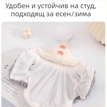 Облекло за домашни любимци: вълнена шапка с камбанка, стил свободен, марка Amoor