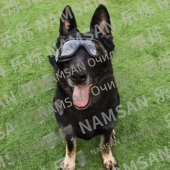 Очила за кучета с поликарбонатни лещи, гумена рамка, водоустойчиви, ветроустойчиви и UV защита