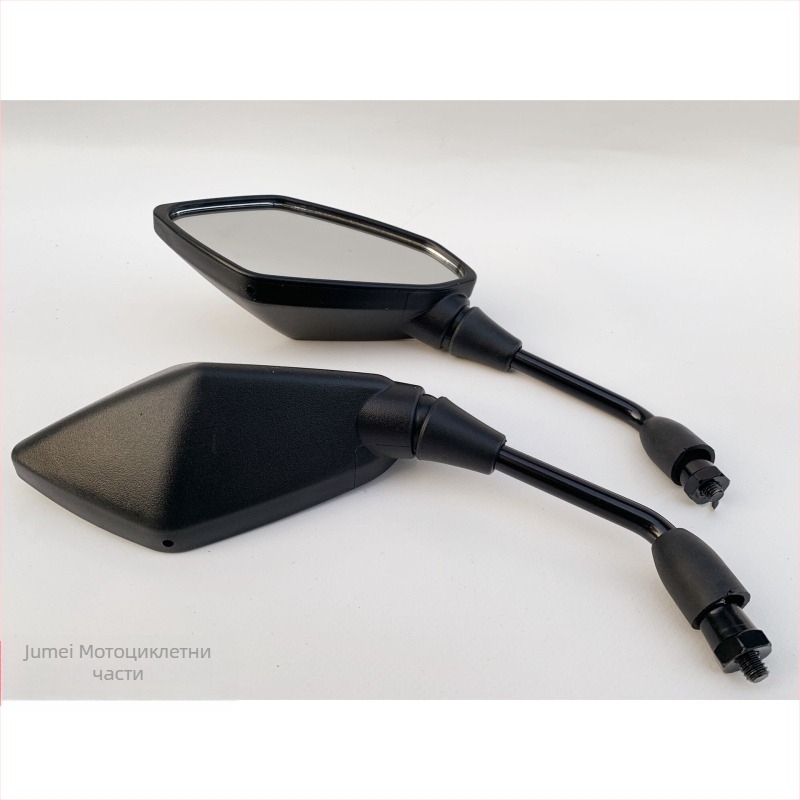 Огледало за обратно виждане за електрически превозни средства, диамантено огледало с 8 мм резба, универсална съвместимост, огледало за задно движение