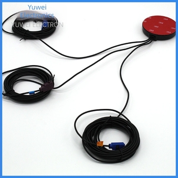 Автомобилна антена 3-в-1 GSM/FM/GPS – Усилване 8–15 dBi; Честота 1800; Импеданс 75 Ω; SWR ≤ 2.0