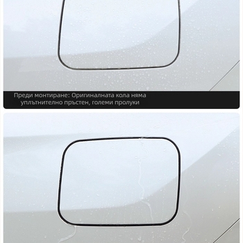 Уплътнителен гумен пръстен за капачката на горивото и прахозащитна лента за Rav4 (модел 123-12) - персонализация налична