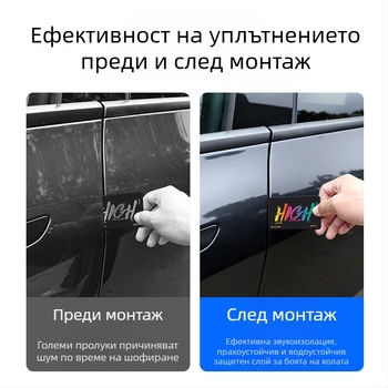 Автомобилен уплътнител за Tesla Model Y/YL – гумено уплътнение, за целия автомобил, модел M10148, съвместим с Tesla Y/YL
