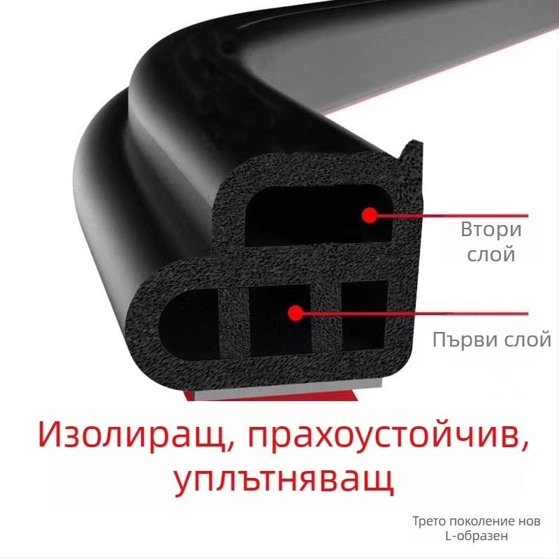 L-образен гумен уплътнител за автомобили от Gobang, персонализирана обработка, обща съвместимост, гума