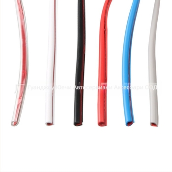 Антиколизионна лента за ръба на автомобилната врата – гума, модел yc-2, персонализирана обработка, общи модели