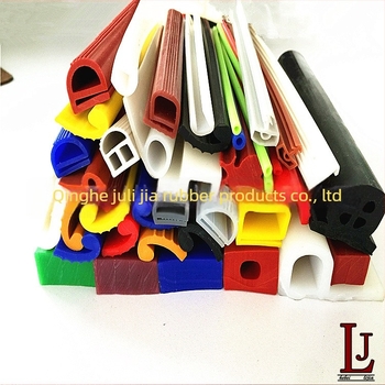 Силиконова уплътнителна лента, H-тип напречно сечение, фиксирано уплътнение, работна температура 300°C, работно налягане 3