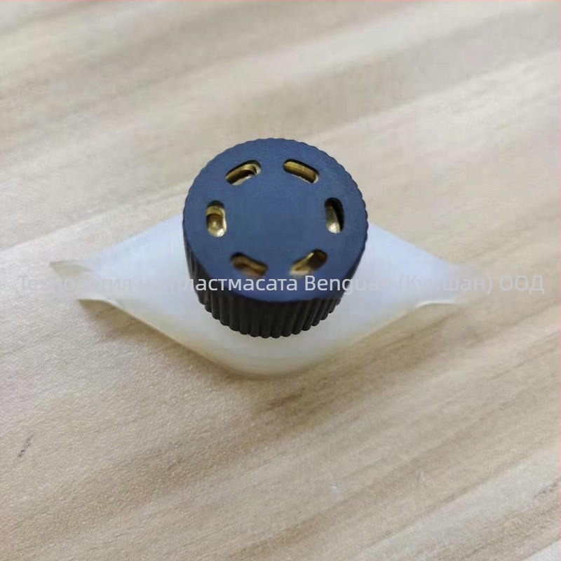 TPU голям меден клапан за автоматично надуване – диамантен накрайник за въздушни матраци и U‑образни възглавници