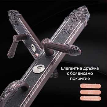 Дръжка за врата | стил Лайт Лукс | (Материал: цинкова сплав; Модел: 6009; Марка: Hongshun)