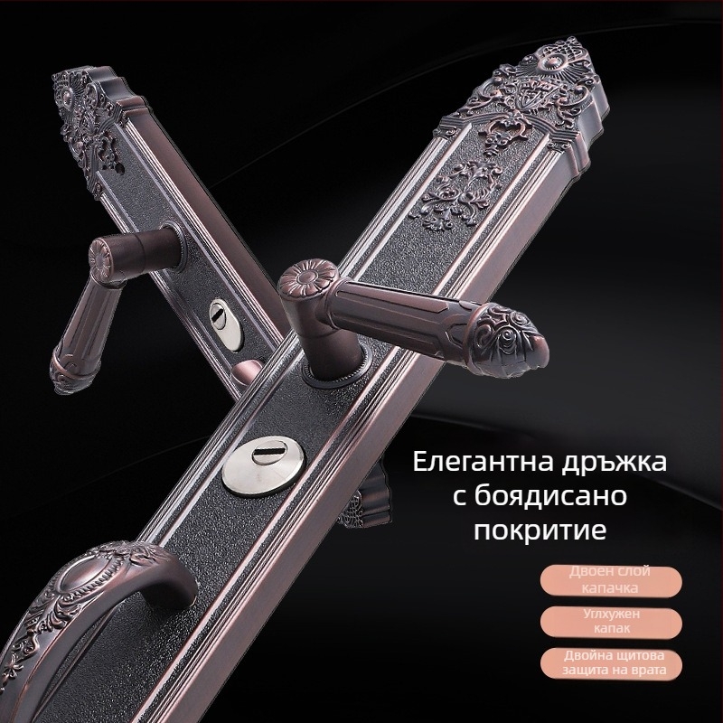 Дръжка за врата | стил Лайт Лукс | (Материал: цинкова сплав; Модел: 6009; Марка: Hongshun)
