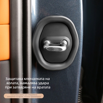 Силиконов буфер за защита на ключалката на вратата за Wenjie M9 – безшумна ударопоглъщаща подложка