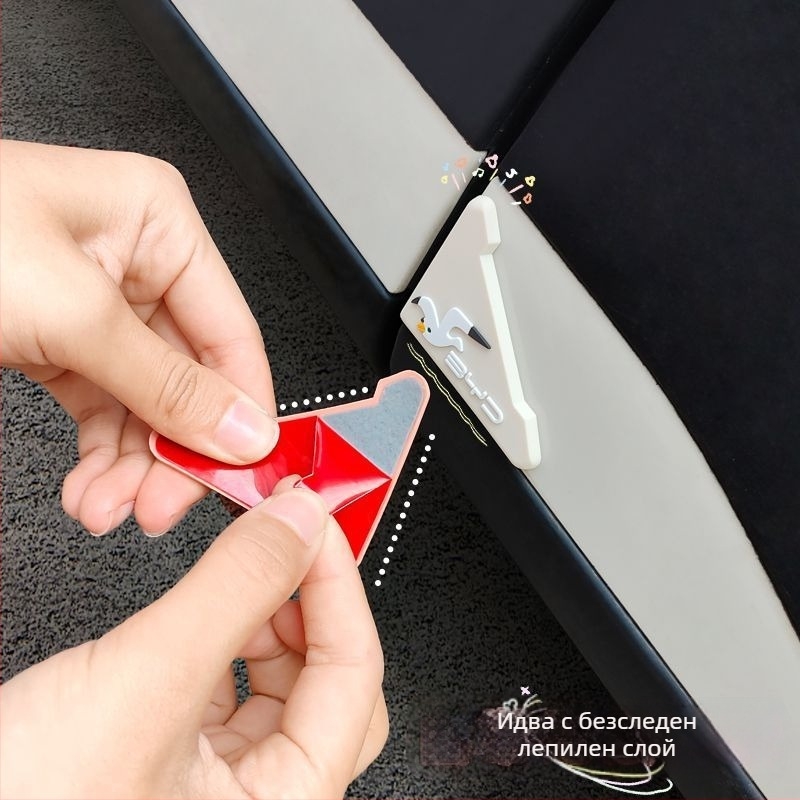 BYD Seagull Комплект защитни стикери за дръжките на врати – против надраскване и удар, защитен филм за вътрешните части на вратата