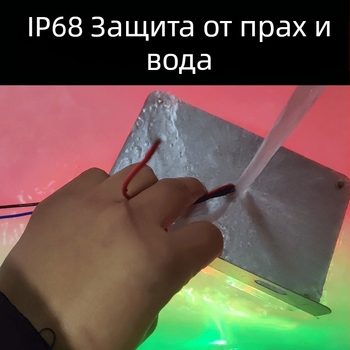 LED строб-светлина за камион - водоустойчива, с висока яркост, предупредителна задно-спирачна светлина за камиони и ремаркета, 24V
