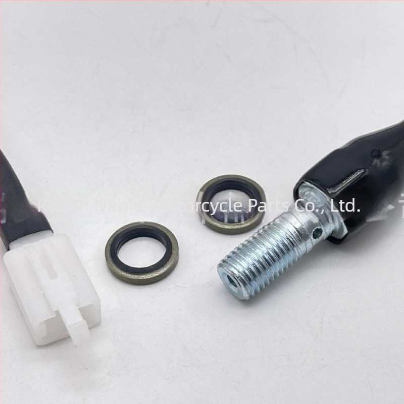 Хидравличен превключвател за спирачен маркуч на мотоциклет, 10x1.25mm, превключвател за задно светло