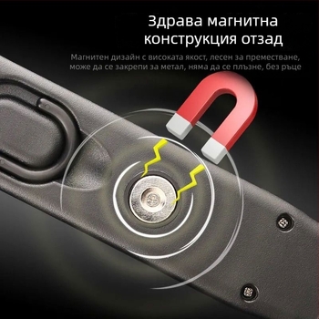Ръчна зарядна работна лампа за ремонт на автомобили с кабел – LED, 100W, 5000 лм, IP65, 3.7V