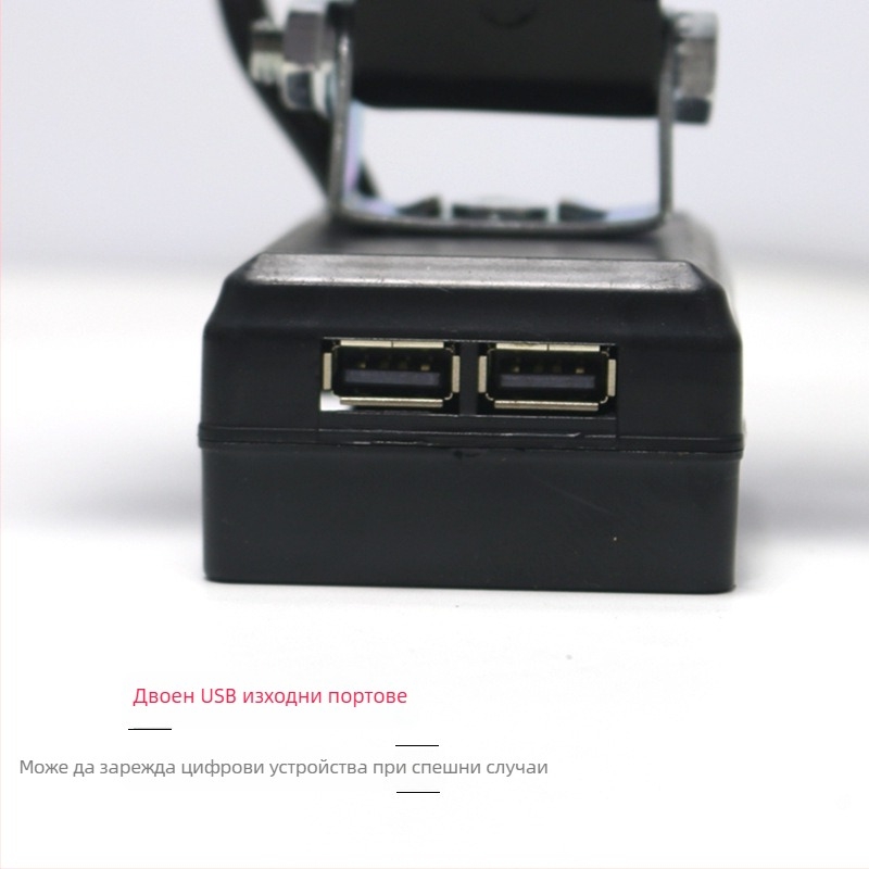 LED работна лампа за ремонт и работа, модел QY-222, 100W, 3000 lm, 6000K, LED 3030