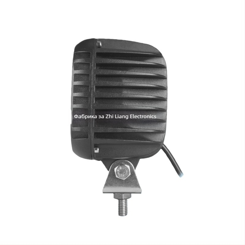 40W квадратна LED работна светлина за мотокари и трактори - 10-30V, 5800 lm, IP67, 6500K