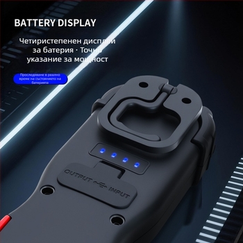 COB+LED работна лампа, S695 ръчна светлина за ремонт на автомобили, 3,7V, 4 ч. зареждане, 5–24 ч. работа