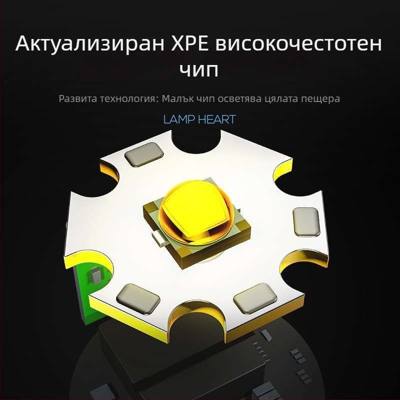 Ръчно LED работна светлина с силна магнитна основа за ремонт на автомобили и индустриална поддръжка; преносима, многофункционална, супер ярка; ефективен обсег 100