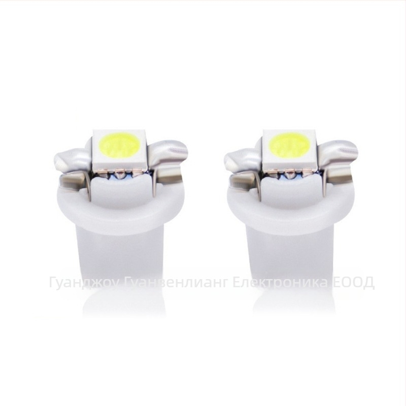 Лампа за автомобилни прибори B8.5 1SMD, 12V, LED 5050, 6000K