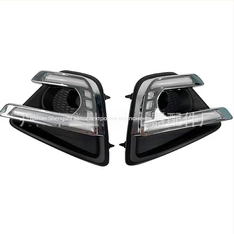 LED дневни светлини с мигач за Mazda CX-5 (2015–2016) – 12V, ABS, модел SS-D017