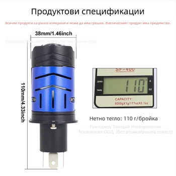 H4 мотоциклетен фар с LED, 58W висока мощност, 12-80V, IP67, 3000 lm