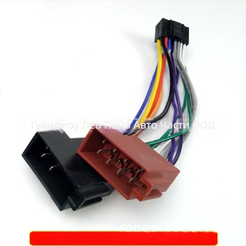 KENWOOD CD аудио адаптер за жично окабеляване с ISO щепсел – без загуби