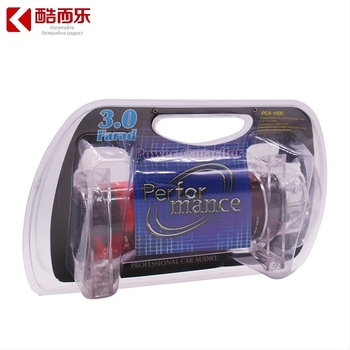 Автомобилен аудио кондензатор/регулатор на ток, 12V, 2.0F, модел 2.0F, универсално приложение