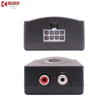 PH-2 автомобилен аудио конвертор за изходи с функция за забавяне, преобразуване от високи към басови честоти (12-24V, 50W, 60Ω, Универсален)