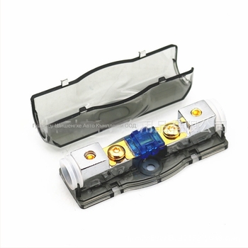 Автомобилен държач за предпазител на аудио система, 1 вход / 1 изход, модификация на проводник за предпазител, тегло 0.15