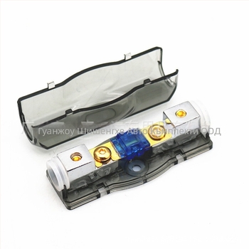 Автомобилен държач за предпазител на аудио система, 1 вход / 1 изход, модификация на проводник за предпазител, тегло 0.15