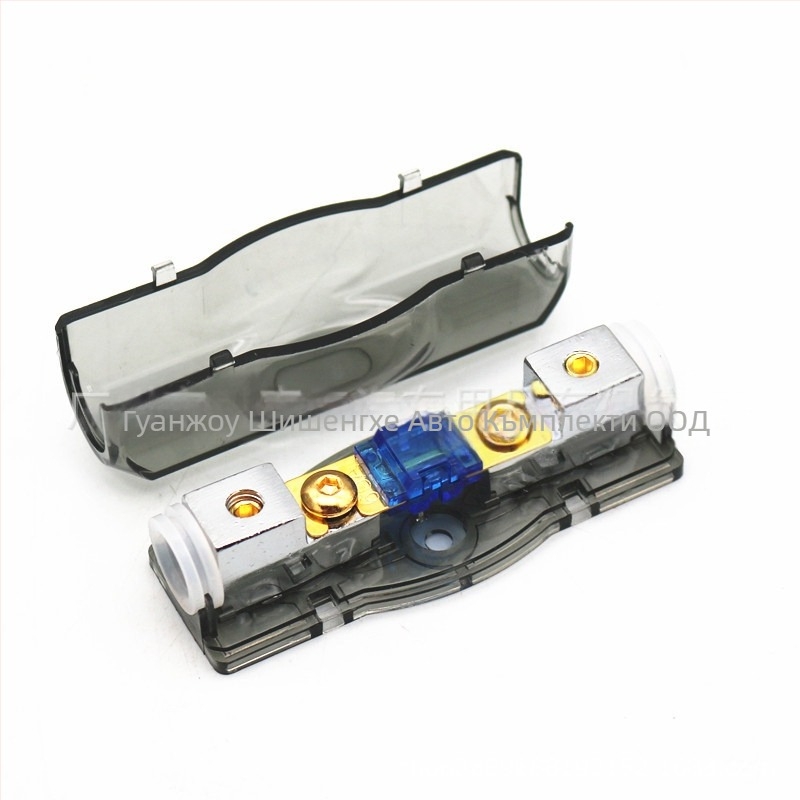 Автомобилен държач за предпазител на аудио система, 1 вход / 1 изход, модификация на проводник за предпазител, тегло 0.15