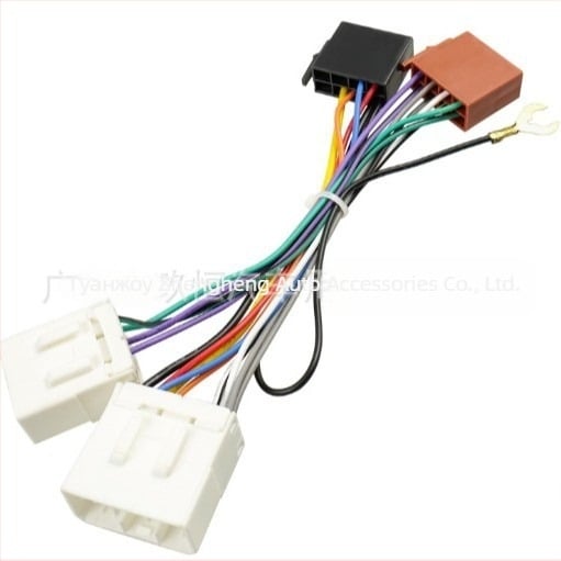 Mazda Prima Freema ISO адаптер за аудио/навигация, женски към ISO конектор, пластмаса, 30 g, Fengdu, Гуандун