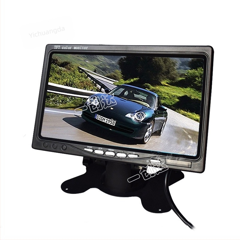 Автомобилен LCD дисплей, цифров екран, резолюция 1024x600, универсална съвместимост, Card friends