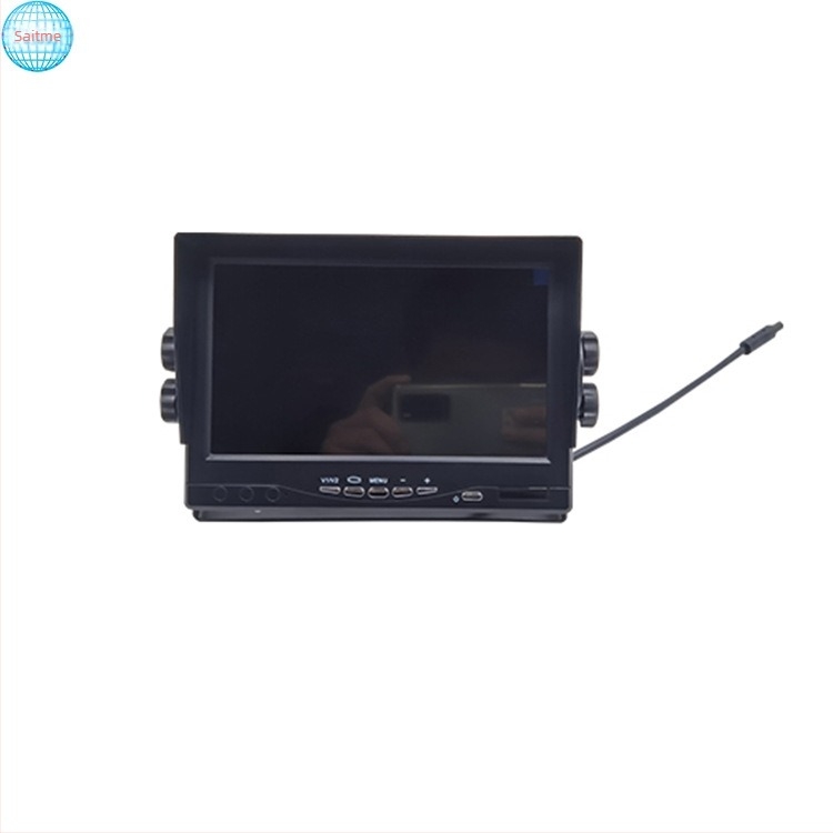 Автомобилен LCD дисплей STM-7910 – оригинален цифров екран, 1080P, входове AHD/IPC/AV/USB, за автобуси и камиони