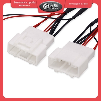Персонализиран жгут за окабеляване на автомобили с нова енергия, автомобилна електроника, AC/DC интерфейс, правоъгълна форма, двуядрен