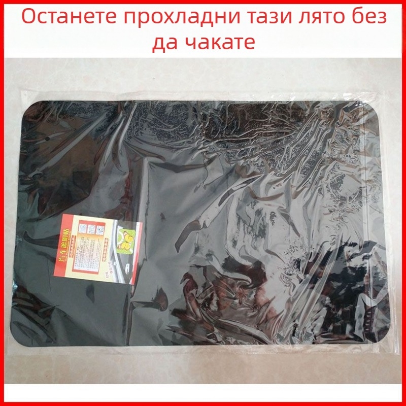 Автомобилен прозорец електростатичен сенник – PVC филм, монтаж тип залепване, печат на лого, обща приложимост, тегло 0,2 кг