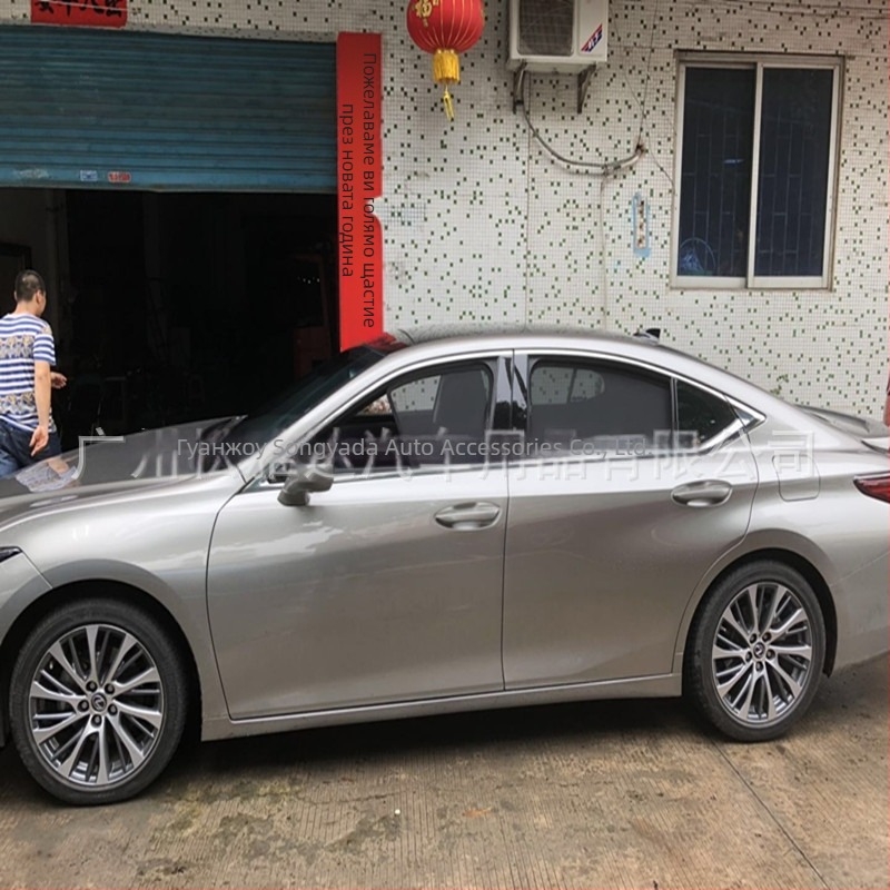 Персонализирана автомобилна слънцезащитна завеса за странични прозорци, прозрачно мрежесто платно с магнитно закрепване; монтаж тип висяща система; марка Songyada; обработка по поръчка; възможност за частно етикетиране.