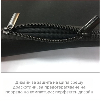 Неопренов калъф за лаптоп и таблет с двойен цип, водоустойчив, ултралек, изолация, антибактериален, износоустойчив, съвместим с Apple лаптоп и Huawei таблет