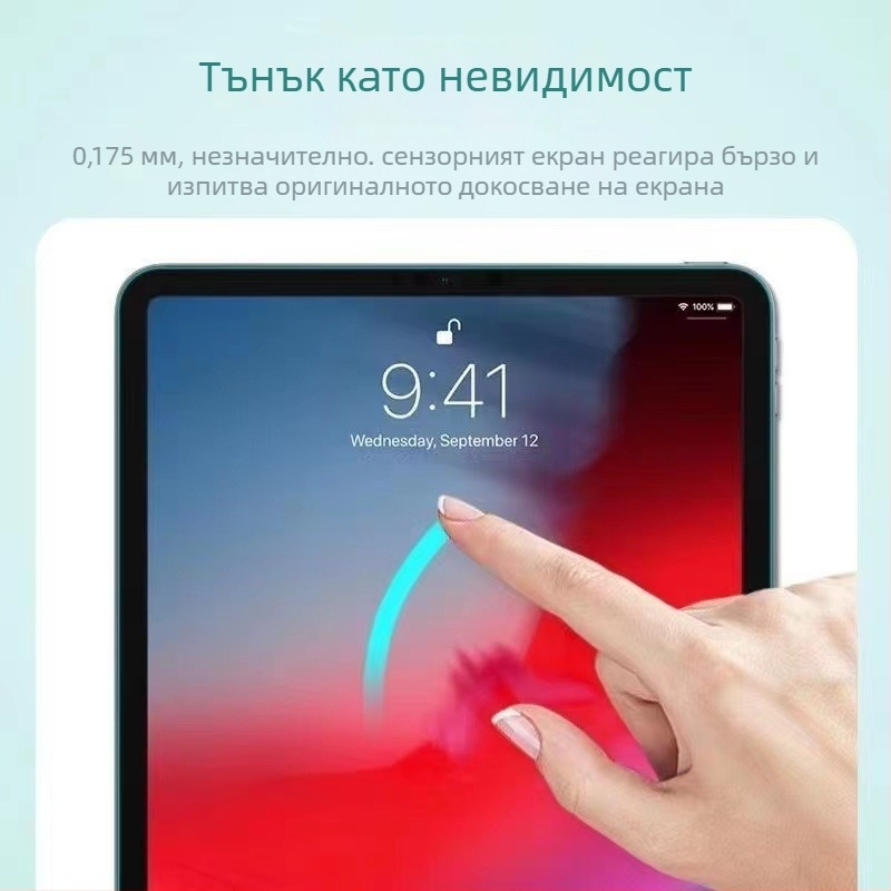 iPad AR протектор за екран за iPad Pro 11 и iPad Air 4/5 – антиотразяващ, против отпечатъци