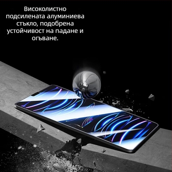 AIBILI закалено стъкло за предна защита на Apple iPad — HD, прахоустойчиво, антиотпечатъчно, удароустойчиво, пълен екран