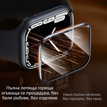 Защитно фолио за Apple Watch, PET материал, против падане, съвместимо с Apple Watch, марка Neutral