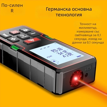 Лазерен измервател на разстояния, ръчен, инфрачервен, марка Powerful factory, модел Default item