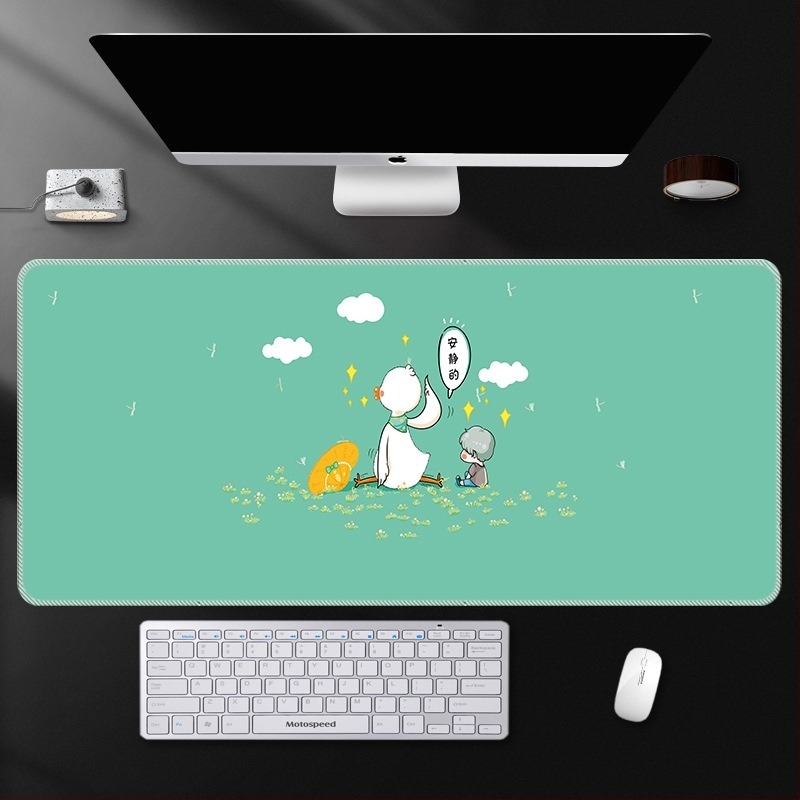 Мишкоподложка за офис и игри: натурален каучук, против приплъзване, печат чрез трансфер на топлина, OEM обработка.