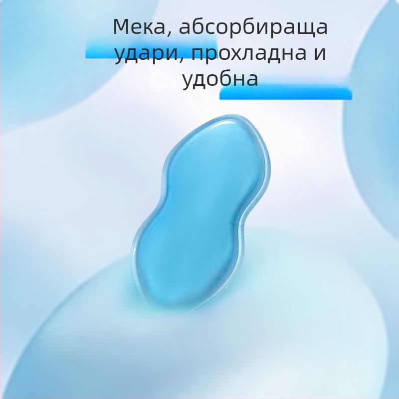 Подложка за мишка със силиконов китков упор, антихлъзгаща, инжекционно формирана, модел g173