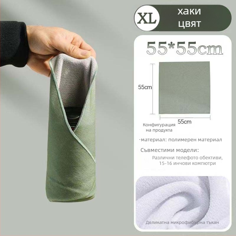 Чанта за камера от плат, монотонен дизайн, подплата от плат, ергономичен гръб, съвместима с DSLR и безогледални камери (Есен 2020)